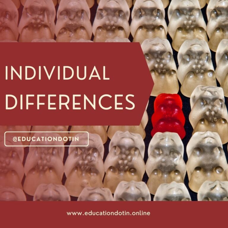 Individual Differences | 1st Half | Factor influence individual differences | Nutrition | Child rearing practices and family